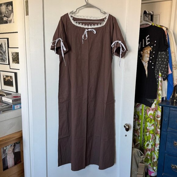 Brown Sleep Dress - Picture 1 of 2